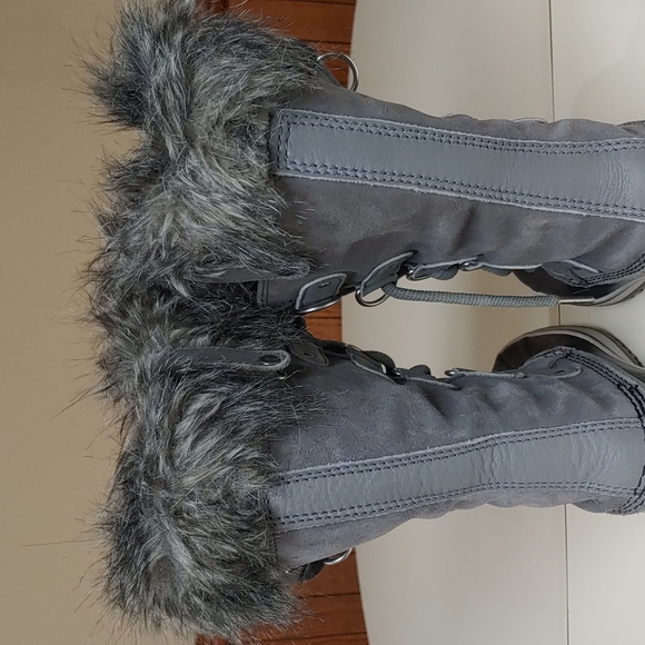 Sorel Joan of Arctic Quarry Black Winter Boots 6 - Picture 11 of 16